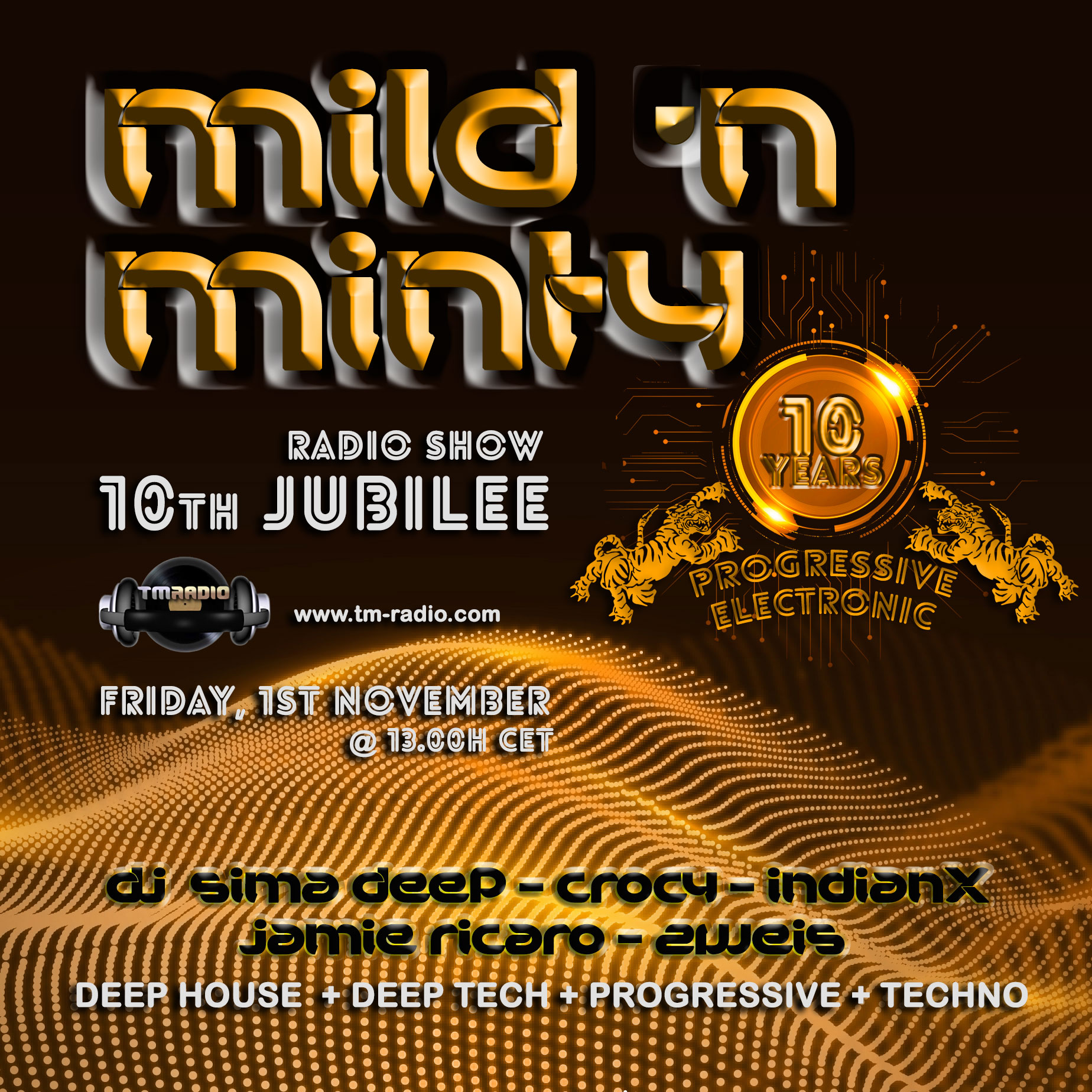 Mild 'N Minty - 10th Jubilee show (from November 1st)