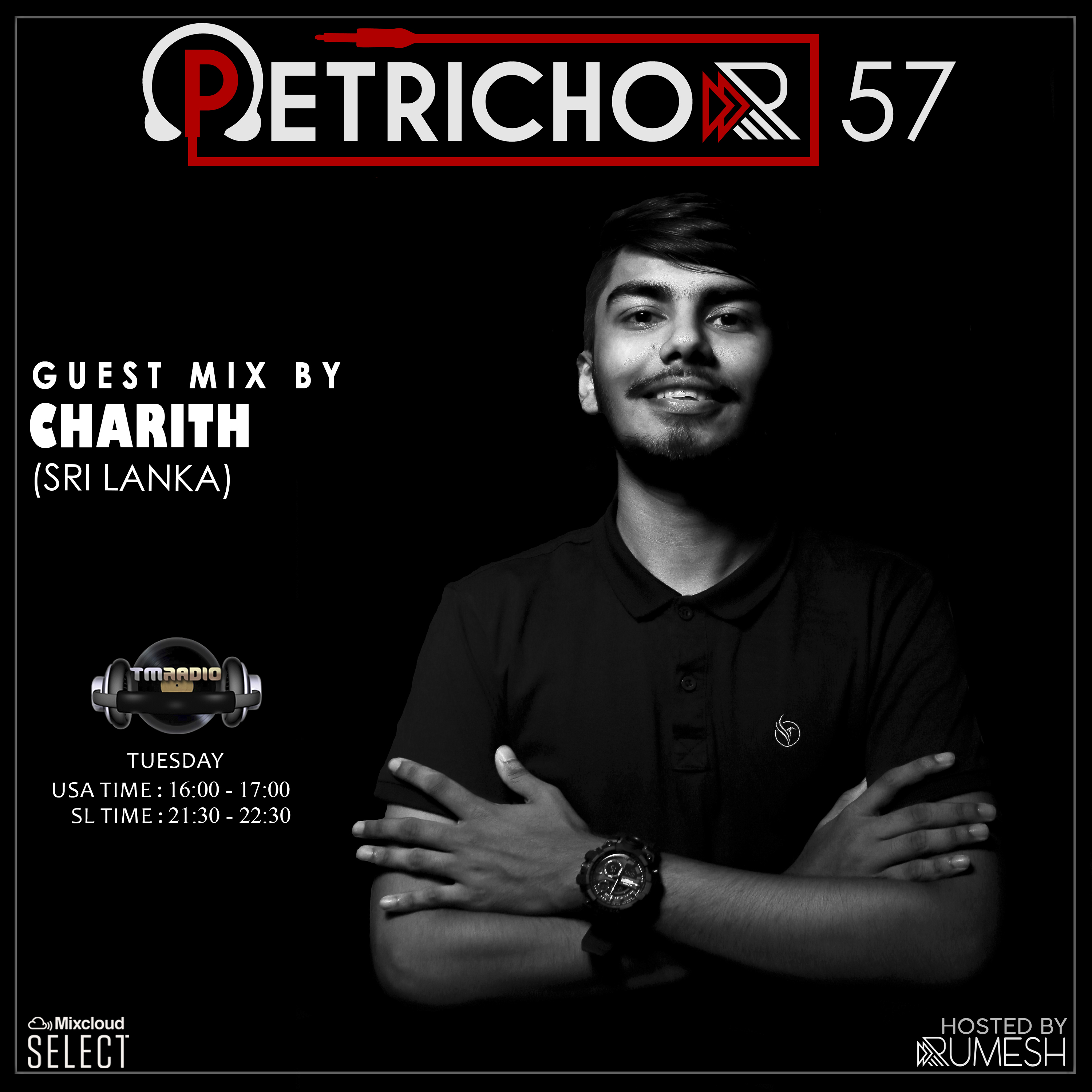 Petrichor 57 guest mix by Charith (Sri Lanka) (from December 10th, 2019)