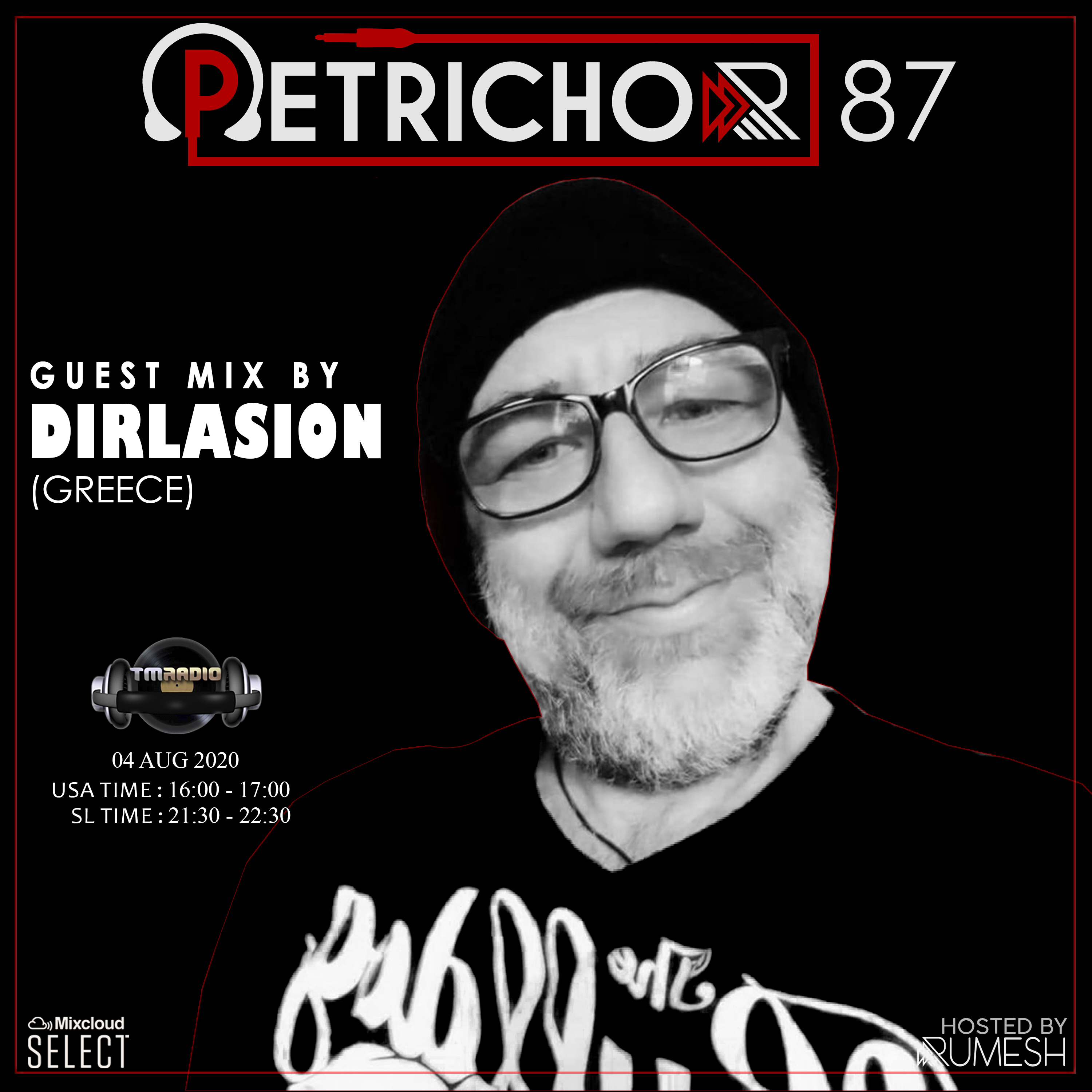 Petrichor 87 guest mix by Dirlasion (Greece) (from August 4th, 2020)