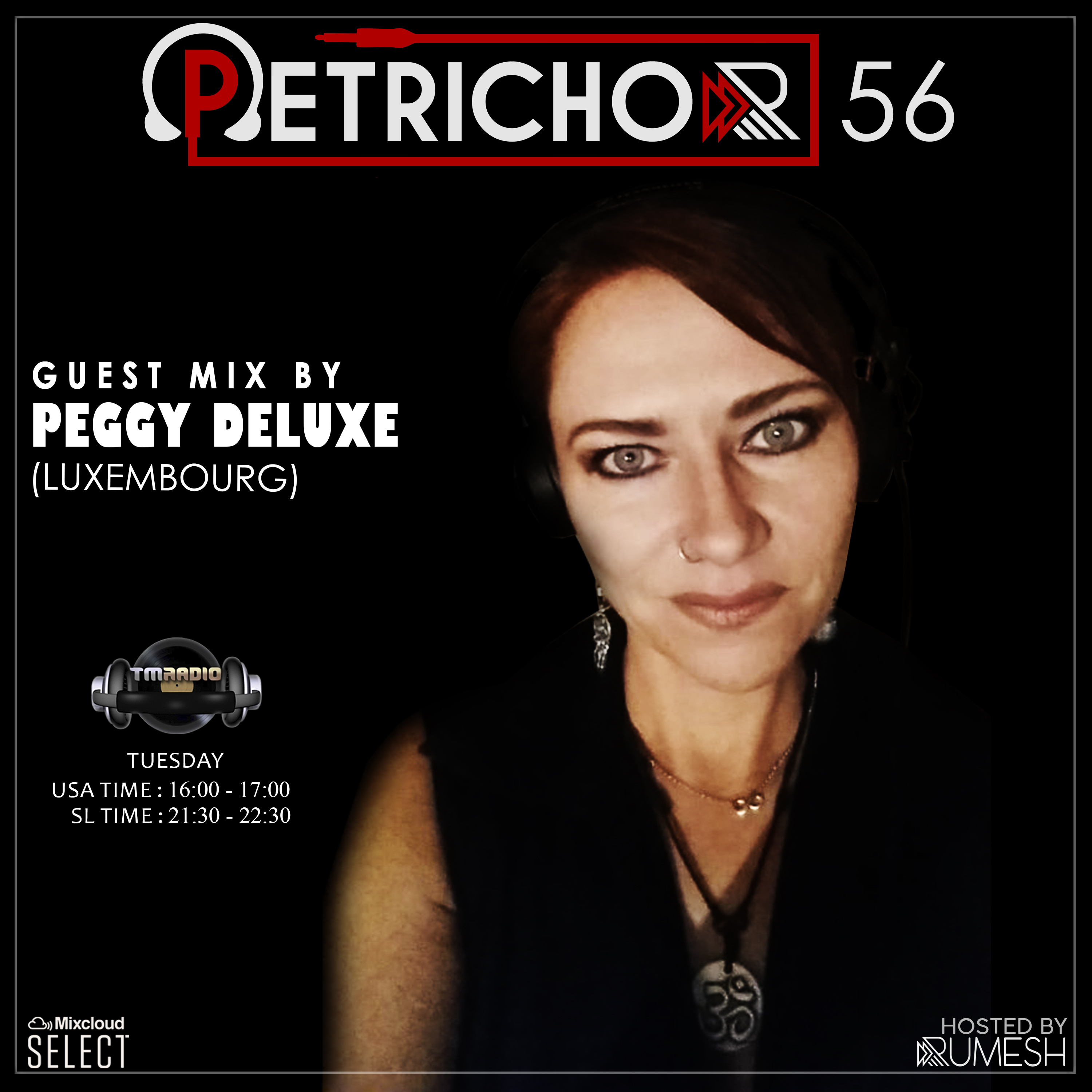 Petrichor 56 guest mix by Peggy Deluxe (Luxembourg) (from December 3rd, 2019)