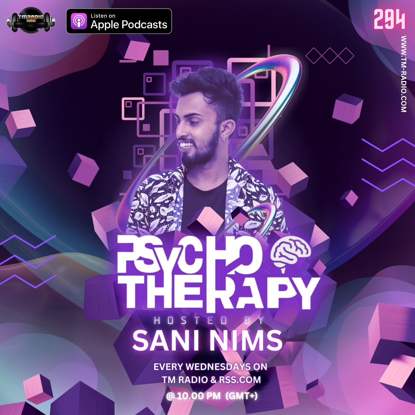 PSYCHO THERAPY EP 294 BY SANI NIMS ON TM RADIO (from June 5th)