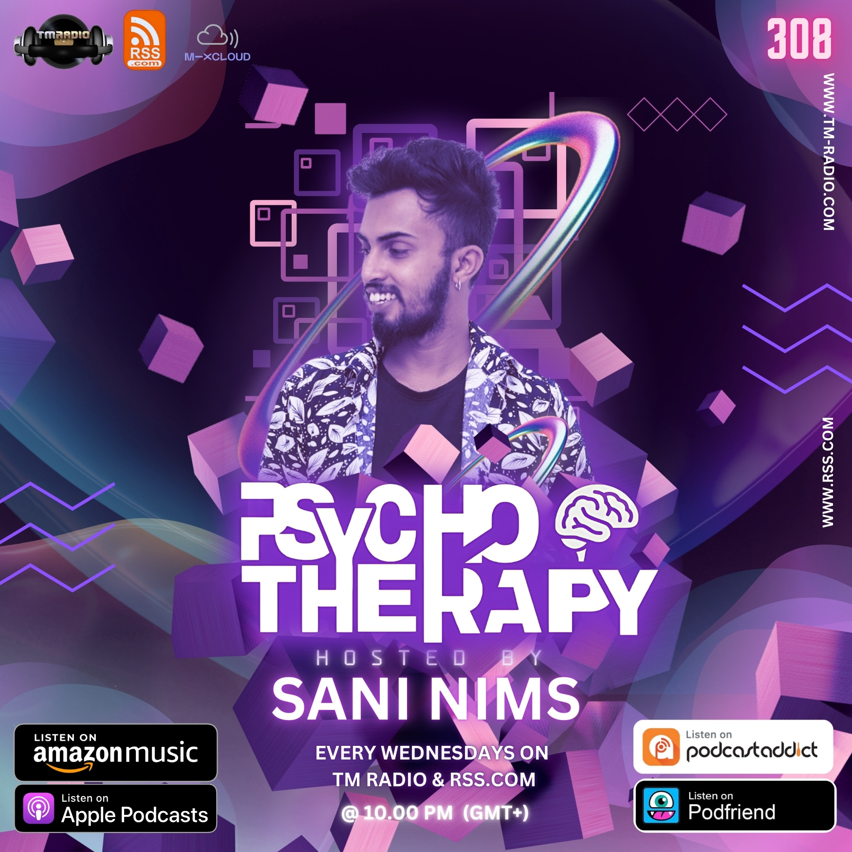 PSYCHO THERAPY EP 308 BY SANI NIMS ON TM RADIO (from October 2nd)